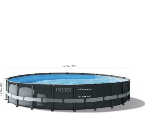 Intex 26334np 20ft round - 20ft,