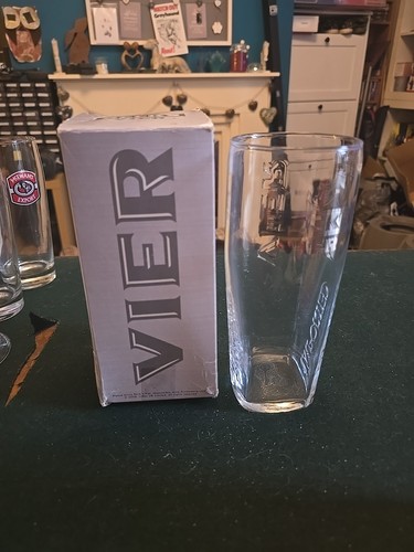 Becks vier pint glass new - glass, &