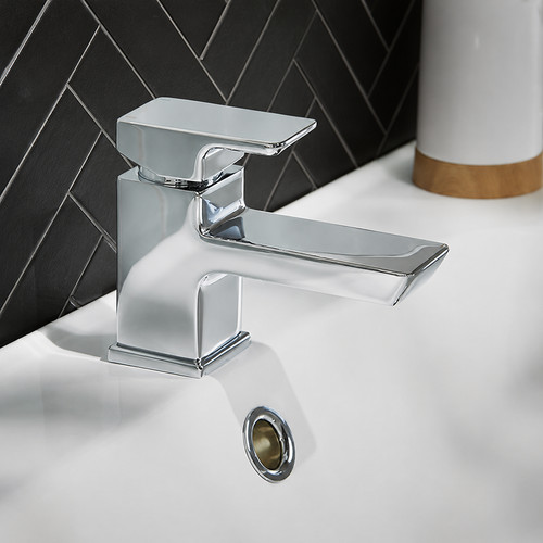 Cobalt chrome square bathroom - chrome,