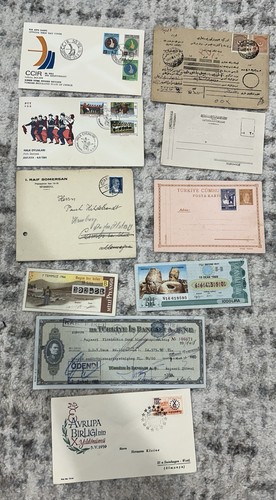 Turkey postal history - postal,