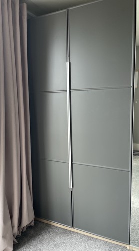 Ikea pax charcoal shaker - shaker, door