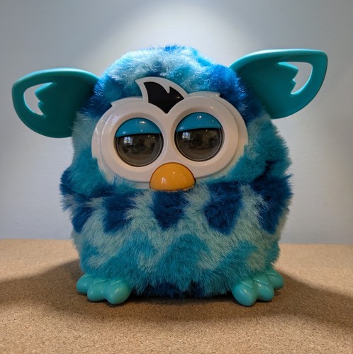 Hasbro furby boom blue - furby,