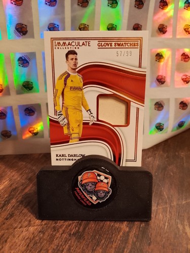Karl darlow match worn - darlow, /99