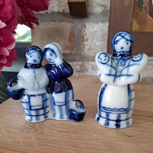 Vintage russian gzhel - vintage,