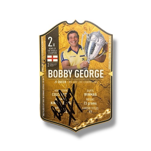 Bobby george signed ultimate - signed,