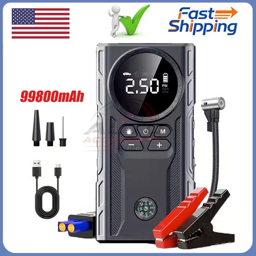99800mah car jump starter - jump,