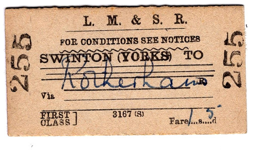 Railway ticket m s - railway, ticket: