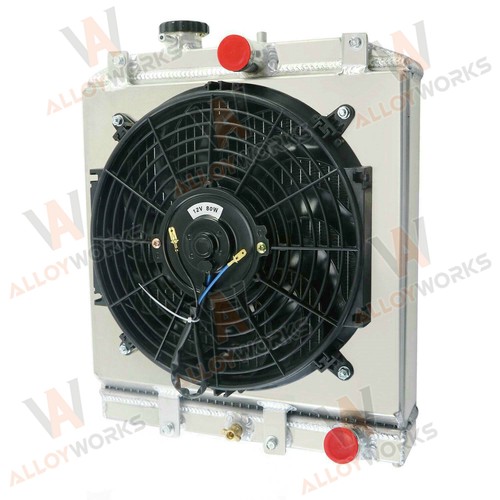 Row aluminium radiator fit - 4-row,