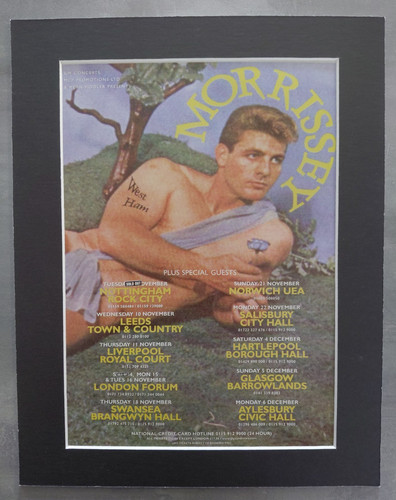 Morrissey 1999 tour promo - tour,