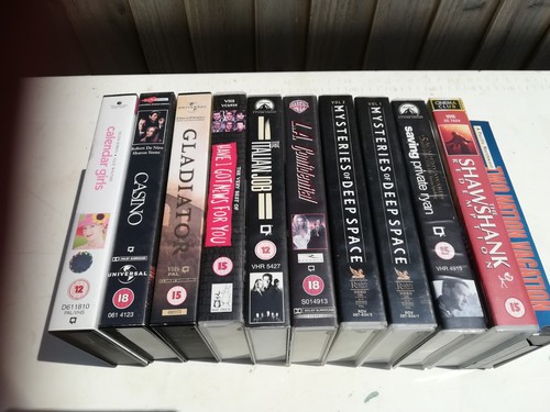 Bundle vhs videos inc - bundle,