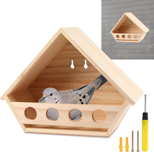 Dove bird house - bird, outside