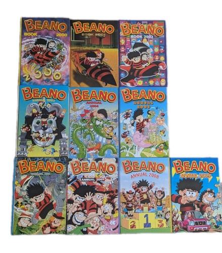 Beano annuals full 00s set - full,