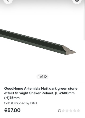 Artemisia kitchen cornice - kitchen,