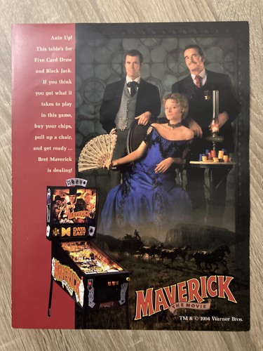 Data east maverick 1994 - data,