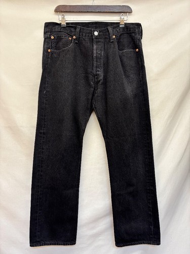 Levis 501 black - 501, button