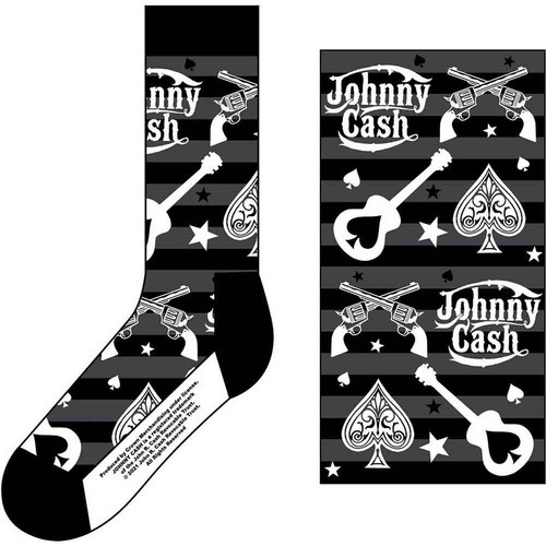 Johnny cash socks guitars - johnny,