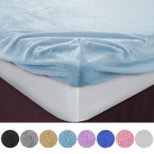 Teddy bear fleece fitted - teddy,