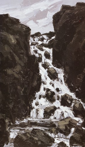 Waterfall ogwen kyffin - waterfall,