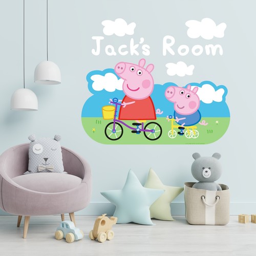Peppa pig wall sticker - peppa,