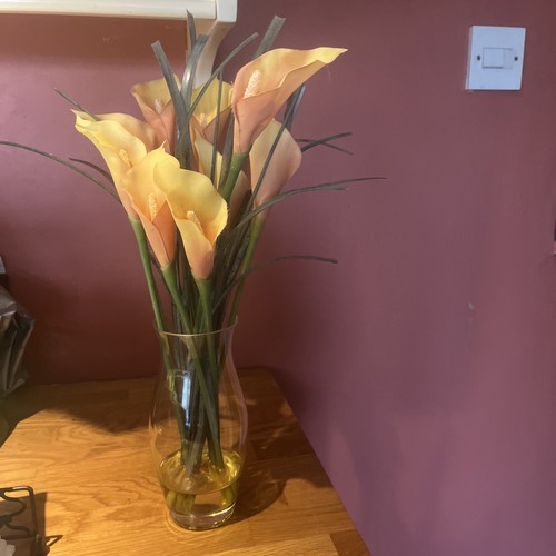 Artificial calla lillies in - 9,