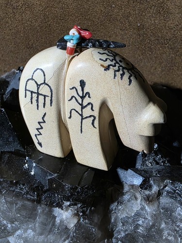 Zuni ben jamon jasper bear - zuni,