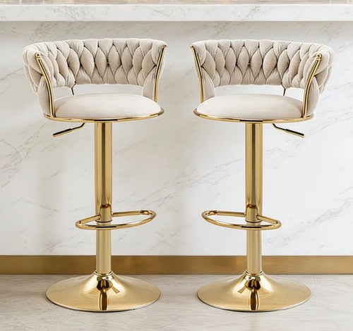 2pcs modern swivel bar - 2pcs,