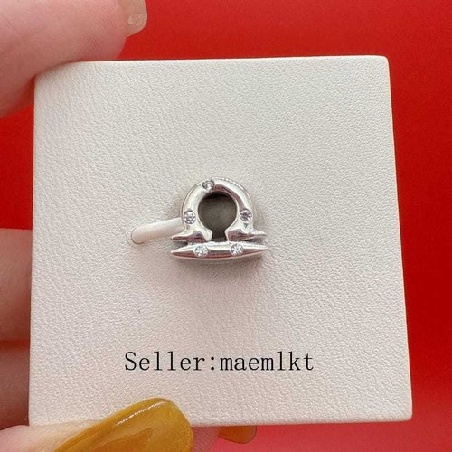 Sparkling libra zodiac charm - sparkling,