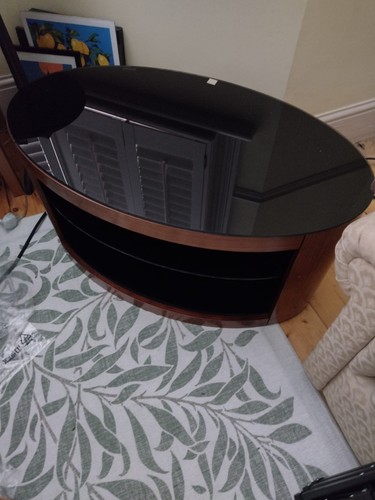 Glass topped table - glass,