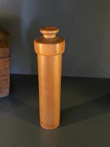 Vintage hand turned wooden - turned,
