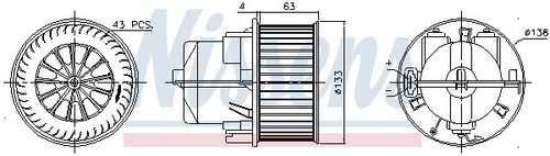 Fits nissens nis 87223 - nis,