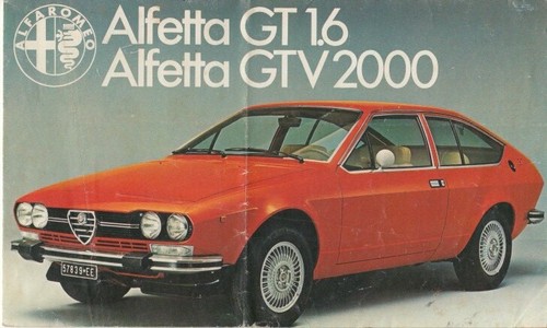 1976 alfa romeo alfetta 6 - alfetta, gt