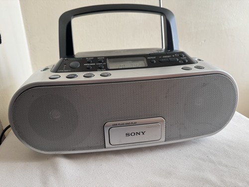 Sony ps20cp mp3 boombox - cd,
