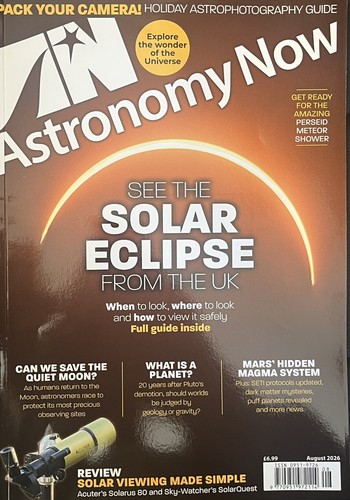 Astronomy now magazine issue - astronomy,