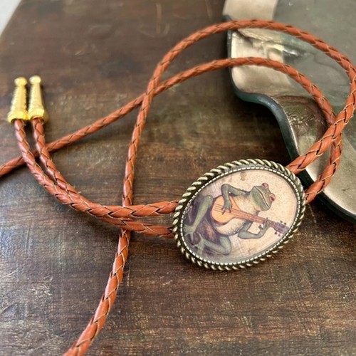 Frog bolo tie western gifts - frog,