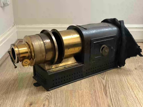 Antique magic lantern - antique,