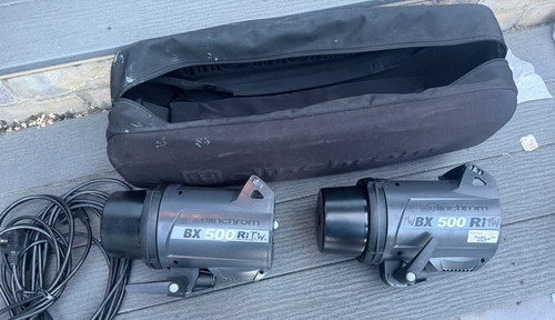Pair elinchrom 500 ri - elinchrom, bx