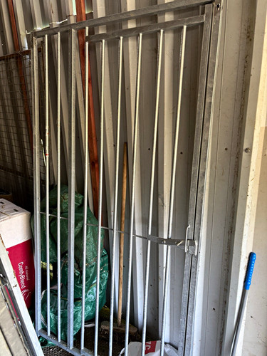 Metal dog pen fence - pen,