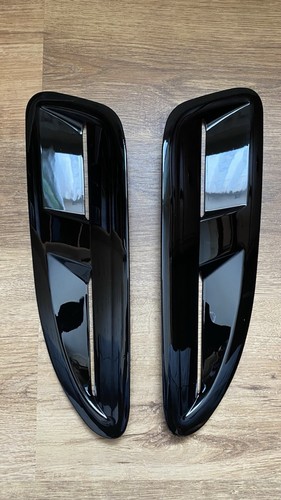 Pair car vent scoop - car, decorative