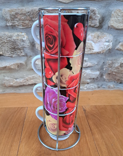 Set floral rose - of, 4
