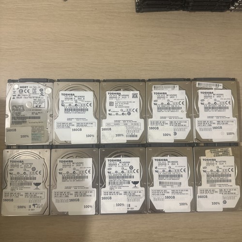 Joblot 160gb laptop hard - joblot, 10