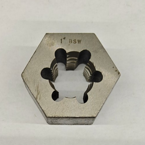 Bsw hex die 15 16 - 1"-8, 1-15/16"
