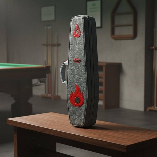 Casket shape cue case - shape,