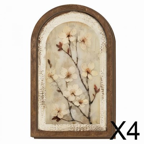 Wooden arched flower wall - arched,