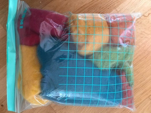 Bergschaf felting wool mixed - bergschaf, :
