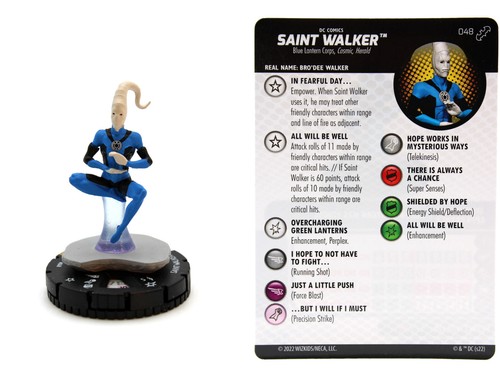 Heroclix 048 saint walker - heroclix, #048