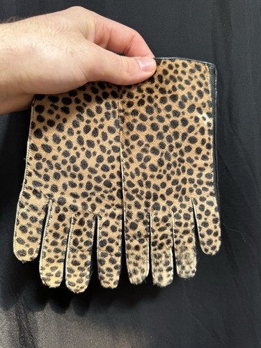 Vintage leopard print hair - leopard,