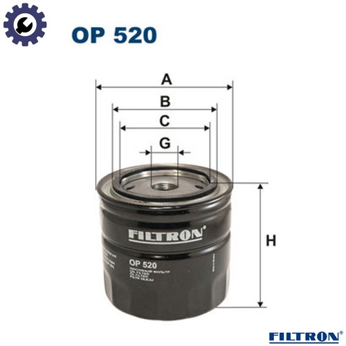 Oil filter 520 for - filter,