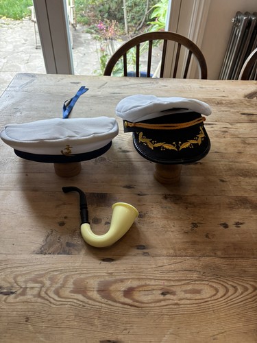 Navy captain sailor hats - 2,