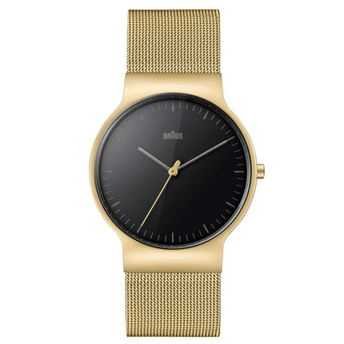 Braun classic slim black and - braun,