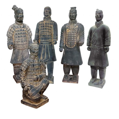 Terracotta warrior 35cm - terracotta,